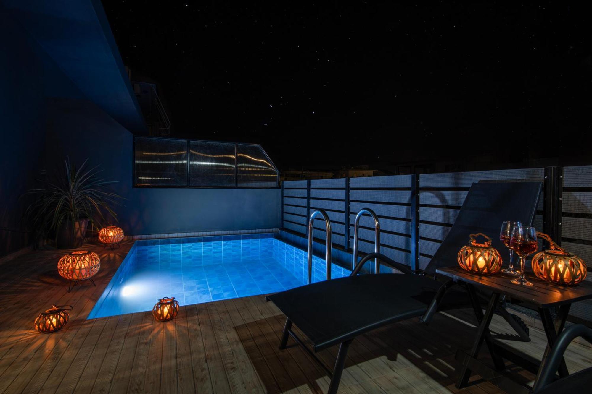 Apartament 7Thheaven Luxury Aprts Chania  Zewnętrze zdjęcie
